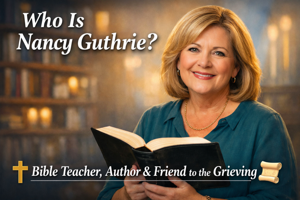Who Is Nancy Guthrie? A Bible Teacher with a Heart for God's Word and the Hurting