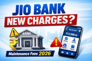 Jio Payment Bank has introduced maintenance fees in 2026